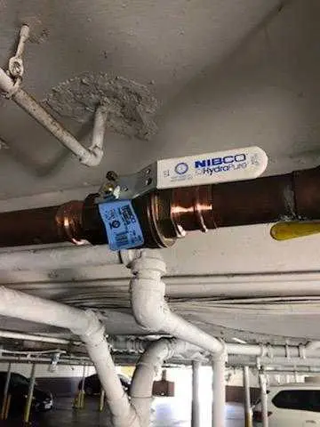 Copper pipe repair and valve work for Water Line Repair in Minot